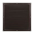GRILLE AUVENT ALU ANODISE S/M V EN 300 X 300 MM