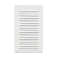 GRILLE DE VENTILATION 150X250 MM METALLIQUE BLANC