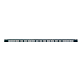 GRILLE PLATE SIMPLE N-478/3 475 MM HT 20 MM NOIR 9005