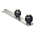 Guide de porte à double olive sur platine