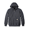 SWEAT ZIPPE A CAPUCHE DEPERLANT CARBON HEATHER TAILLE M