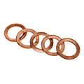 PACK DE 5 RONDELLES EN CUIVRE 