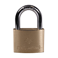CADENAS INTERIEUR LAITON 48,5X37,5MM ANSE ACIER NICKELE 8MM DOUBLE ANCRAGE