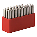 JEU 26 LETTRES A FRAPPER L ACIER 8 MM 