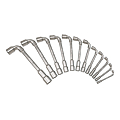 JEU DE 12 CLES A PIPE 6 PANS 7-8-10-11-12-13-16-17-18-19-22-24MM