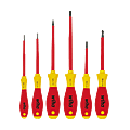 Jeu de 6 tournevis Softfinish isolés 1000 V photo du produit