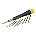 JEU DE 8 MICRO TOURNEVIS MULTILAMES 2 PHILLIPS ET 6 FENTE