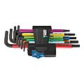 JEU DE 9 CLES MALES COUDEES MULTICOLOUR POUR VIS TORX