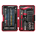 JEU DE TOURNEVIS A CLIQUET 1/4 53 PCS