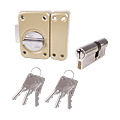 Jeu de verrou à bouton V136 et cylindre 7101 photo du produit