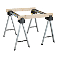 JEUX DE 2 TRETAUX PLIABLE HAUTE CAPACITE 900 KG DE CHARGE PAR PAIRE