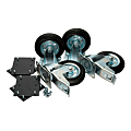 Kit roulettes robuste CAS