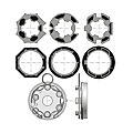 Kit d'accessoires de motorisation Tunnel