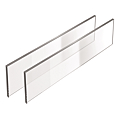 Côté de tiroir en verre AvanTech You Inlay