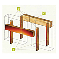 Kit huisserie plat