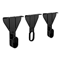 Kit de supports de penderie sous pente