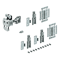 Kit ferrure Wingline L droit vantail 25 kg sans fermeture automatique et sans guidage bas