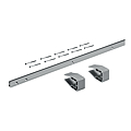 KIT DE PROFILE DE COULISSAGE ALUMINIUM POUR SLIDE LINE M LONG 2500MM
