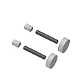 Kit de fixation pour bâton de maréchal