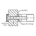 Kit de fixation pour bâton de maréchal