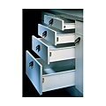 Kit tiroir multitech hauteur de côté 150 en 500 mm 25 kg blanc