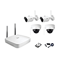 Kit caméra vidéo surveillance KITIP-2D2CWIFI