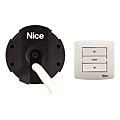 KIT VOLET ROULANT FILAIRE 30NM LIVRE AVEC SUPPORT,ADAPTATEUR ET BOUTON