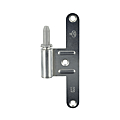 LAME NF MALE UNIVERSELLE DROITE BR ACIER ZINGUE 130X43 + FOURREAU CLIPSER BLANC