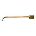 LANCE MALLEABLE 160L OX/AD ACETYLENE AVEC ECROU  POUR CHALUMEAU SOM