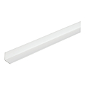 LONG DE 2,60 MM CORNIERE PVC BLANC EN 25 X 25 MM EP 1MM
