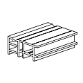 LONG DE 3,35 M DE PROFIL INTERMEDIAIRE P 1741