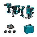 Pack électroportatif 4 machines LOT0184
