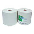 Lot 2 bobines papier A-Tork Basic 1000 pièces blancs gaufrés 24 x 30 cm