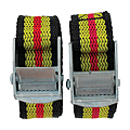 Lot de 2 sangles à boucle auto-serrante