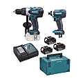 Pack électroportatif 2 machines DLX2144TJ1