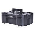 MALLETTE STACK FATMAX MODULABLE  71968 AVEC CLIPS GRAND TIROIR 6 CASIERS  9,5 L