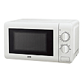 Micro-ondes LISTO blanc, type de plateau tournant de diamètre 24,5 cm. Réchauffe et décongèle. 45 x 26 x 31 cm poids net 10 kg