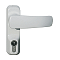MODULE OUVERTURE EXTERIEUR BLANC BEQUILLE TROU DE CLE I AVEC CYLINDRE