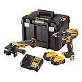 Pack électroportatif 2 machines DCK2020P2T-QW 