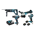 Pack électroportatif 4 machines DLX4080TX1
