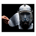 Film pelable pour masque complet