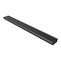 PACK PROFIL ENCASTRE DROIT LINIA LG. 2,5M COLORIS NOIR
