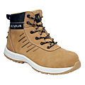 PAIRE DE CHAUSSURES HAUTES SAGA 2 P.42 CUIR NUBUCK SABLE S3S SR HRO WPA FO A