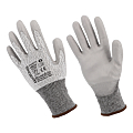 PAIRE DE GANTS ANTI COUPURE PEHD COUPURE D PAUME ENDUITE PU JAUGE 13 TAILLE 10