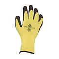 Paire de gants haute visibilité hiver jaune fluo taille 10