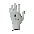 Paire de gants polyamide blanc enduction PU taille 10