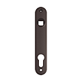 PAIRE DE PLAQUES DE PROPRETE EN ALU NOIR POUR FORTYLOCK