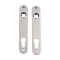 Paire de plaques de propreté pour serrure Locinox photo du produit