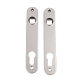 Paire de plaques de propreté pour serrure Locinox photo du produit