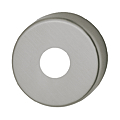 PAIRE DE ROSACES 42KS F9 TEINTE INOX TROU DE BEQUILLE